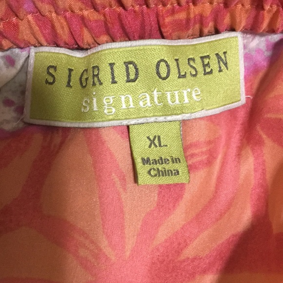 NWT Silk Sigrid Olsen Floral Skirt - Picture 12 of 16